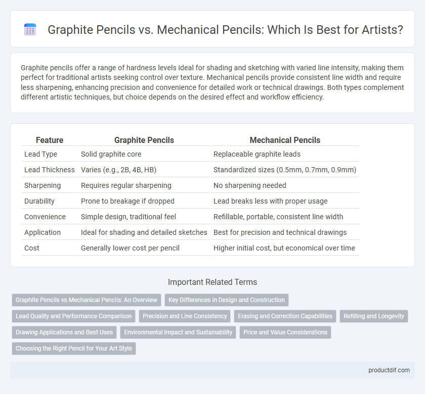 Graphite Pencils vs. Mechanical Pencils: Which Is Best for Artists?
