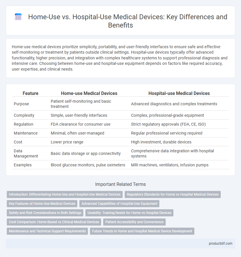 Home-Use vs. Hospital-Use Medical Devices: Key Differences and Benefits