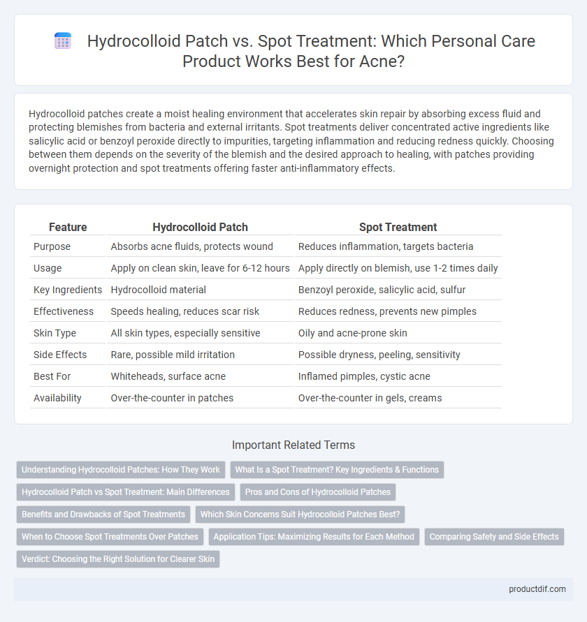 Hydrocolloid Patch vs. Spot Treatment: Which Personal Care Product Works Best for Acne?
