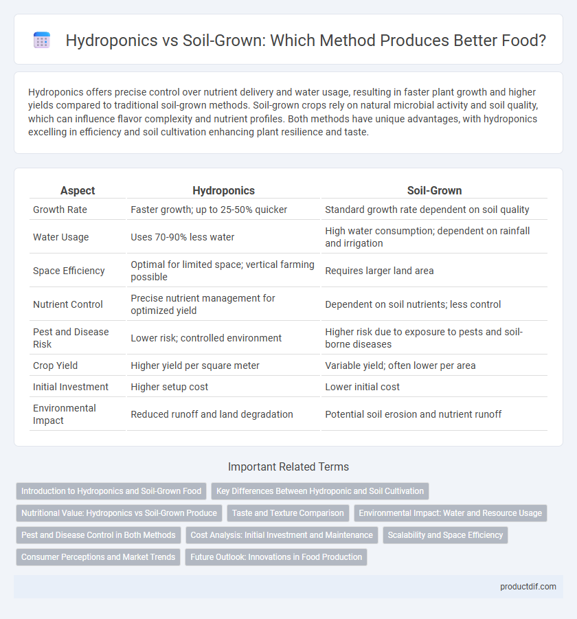 Hydroponics vs Soil-Grown: Which Method Produces Better Food?