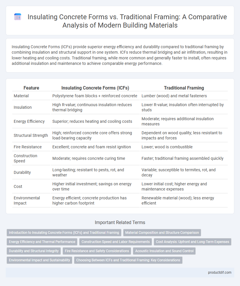 Insulating Concrete Forms vs. Traditional Framing: A Comparative Analysis of Modern Building Materials