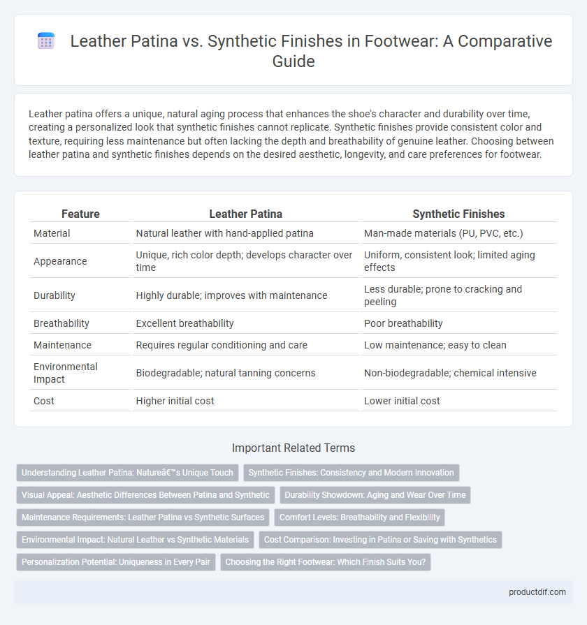 Leather Patina vs. Synthetic Finishes in Footwear: A Comparative Guide