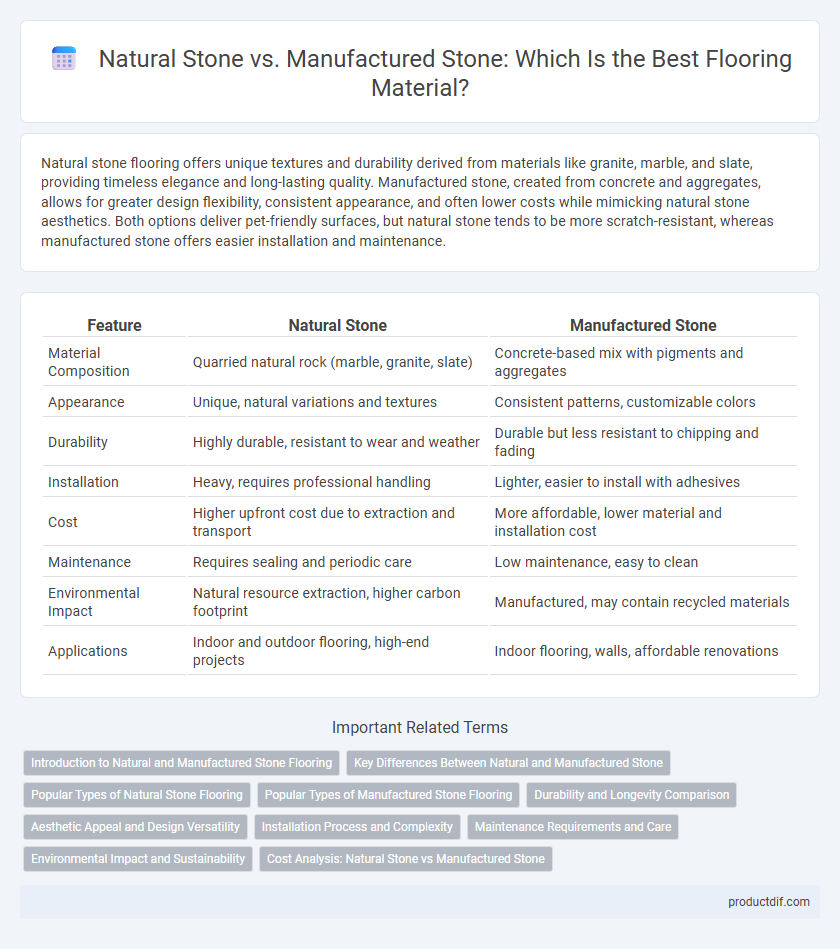 Natural Stone vs. Manufactured Stone: Which Is the Best Flooring Material?