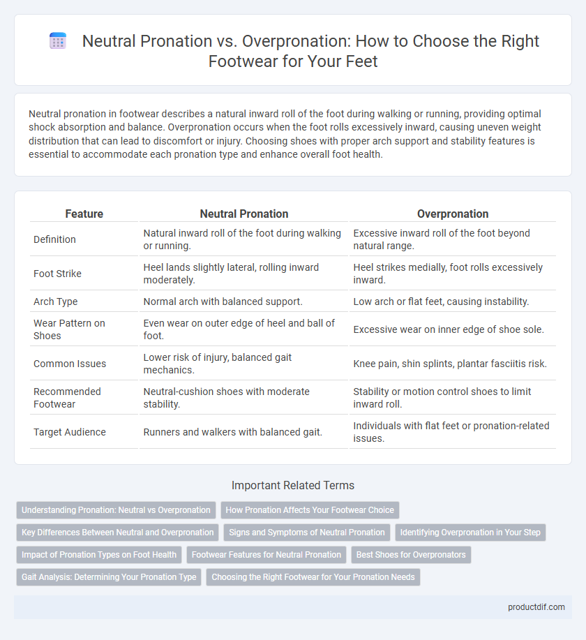 Neutral Pronation vs. Overpronation: How to Choose the Right Footwear for Your Feet
