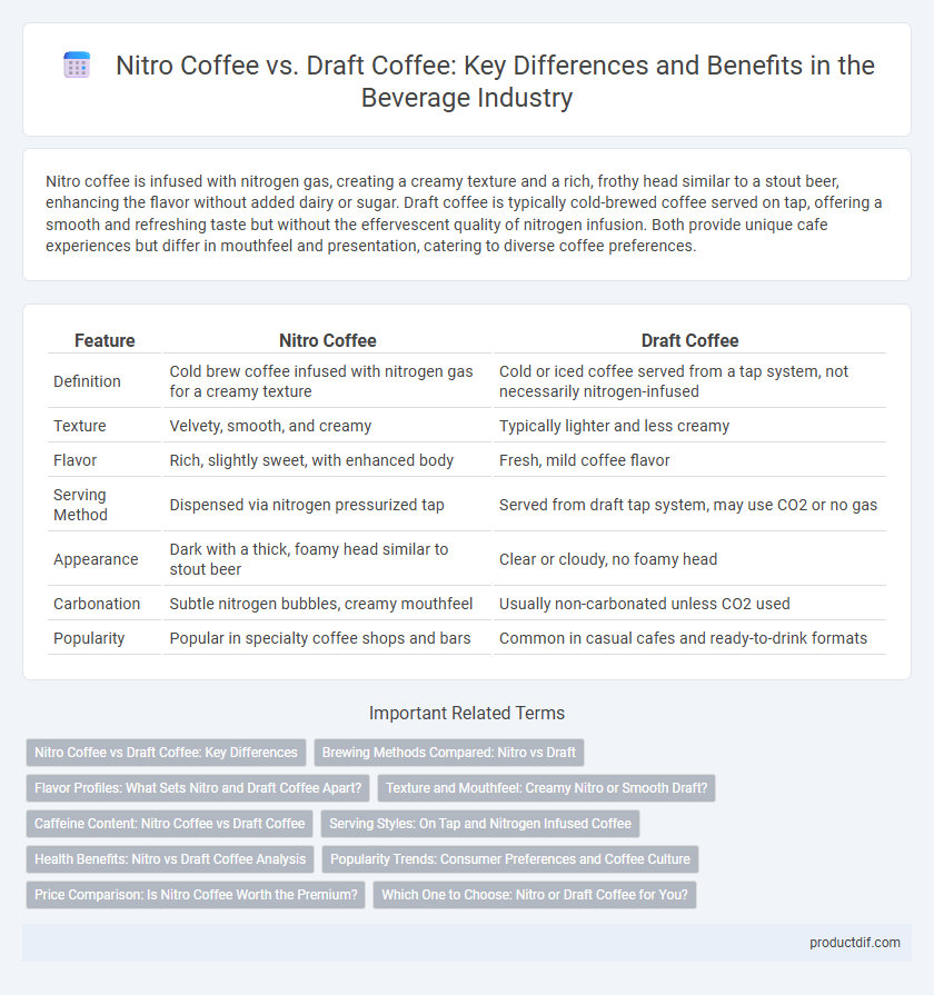 Nitro Coffee vs. Draft Coffee: Key Differences and Benefits in the Beverage Industry