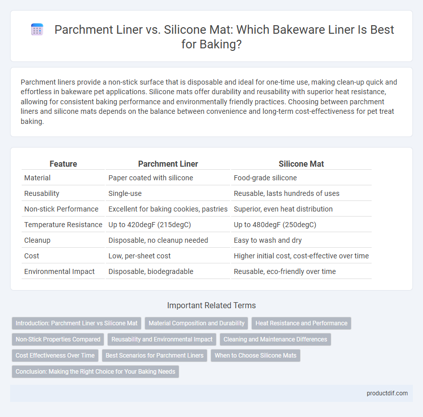 Parchment Liner vs. Silicone Mat: Which Bakeware Liner Is Best for Baking?