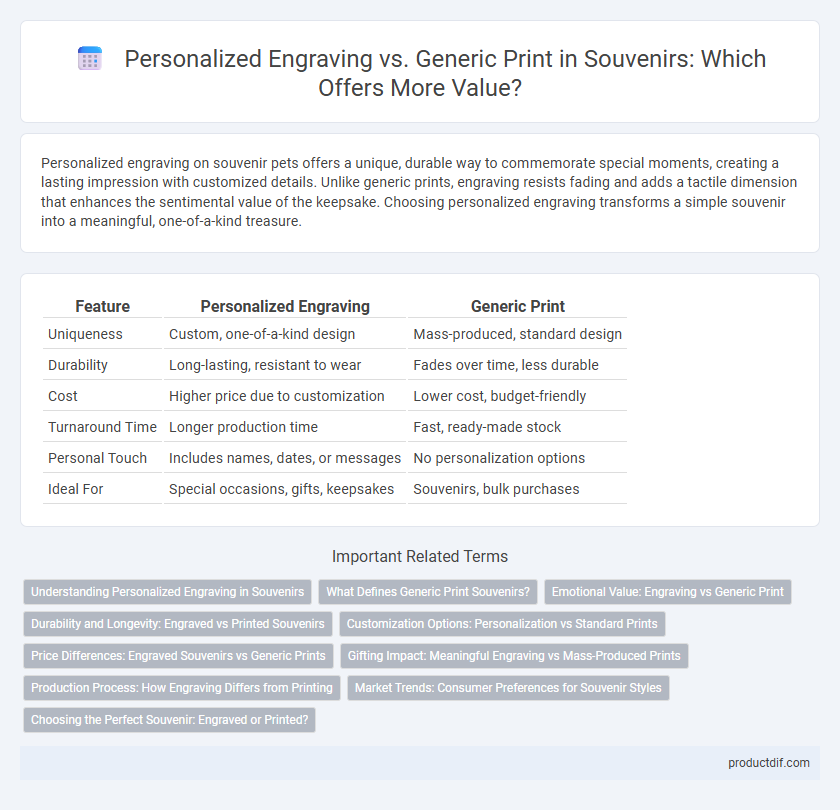 Personalized Engraving vs. Generic Print in Souvenirs: Which Offers More Value?