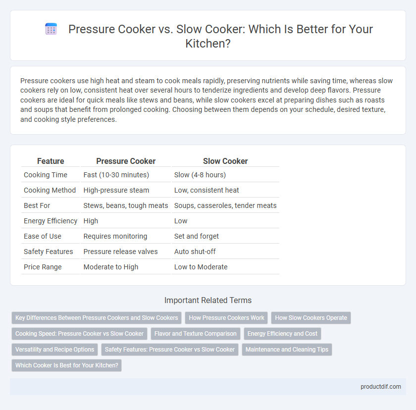 Pressure Cooker vs. Slow Cooker: Which Is Better for Your Kitchen?