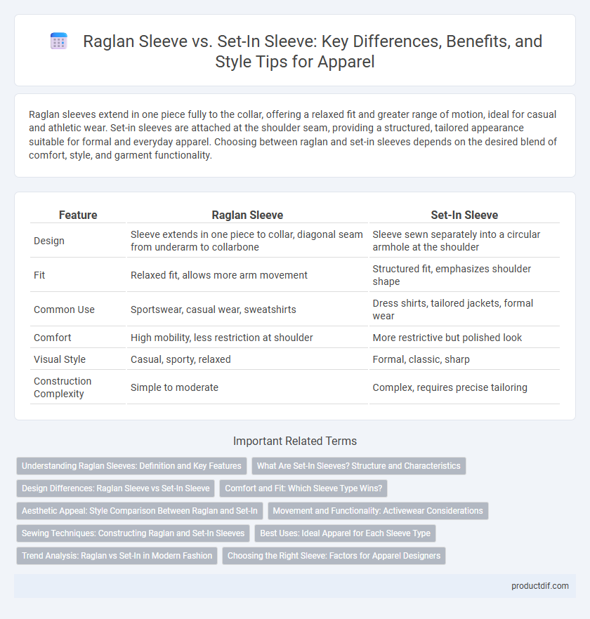 Raglan Sleeve vs. Set-In Sleeve: Key Differences, Benefits, and Style Tips for Apparel