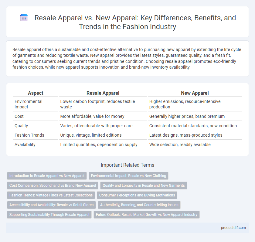 Resale Apparel vs. New Apparel: Key Differences, Benefits, and Trends in the Fashion Industry
