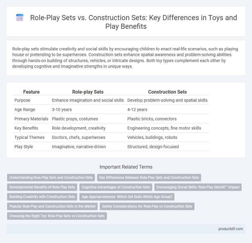 Role-Play Sets vs. Construction Sets: Key Differences in Toys and Play Benefits