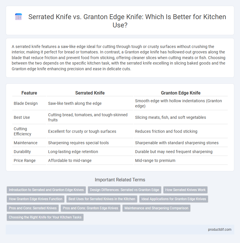 Serrated Knife vs. Granton Edge Knife: Which Is Better for Kitchen Use?
