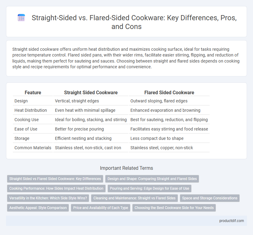 Straight-Sided vs. Flared-Sided Cookware: Key Differences, Pros, and Cons