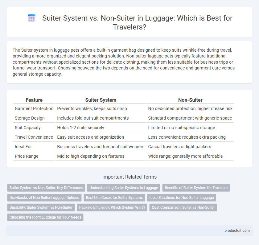 Suiter System vs. Non-Suiter in Luggage: Which is Best for Travelers?