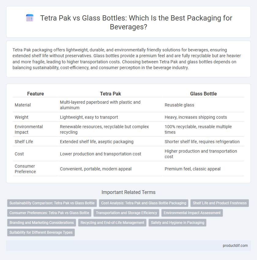 Tetra Pak vs Glass Bottles: Which Is the Best Packaging for Beverages?