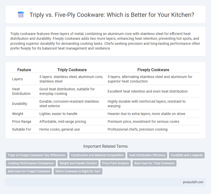 Triply vs. Five-Ply Cookware: Which is Better for Your Kitchen?
