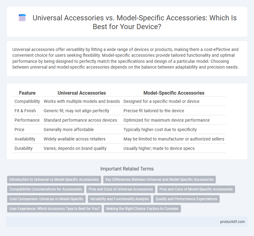 Universal Accessories vs. Model-Specific Accessories: Which Is Best for Your Device?