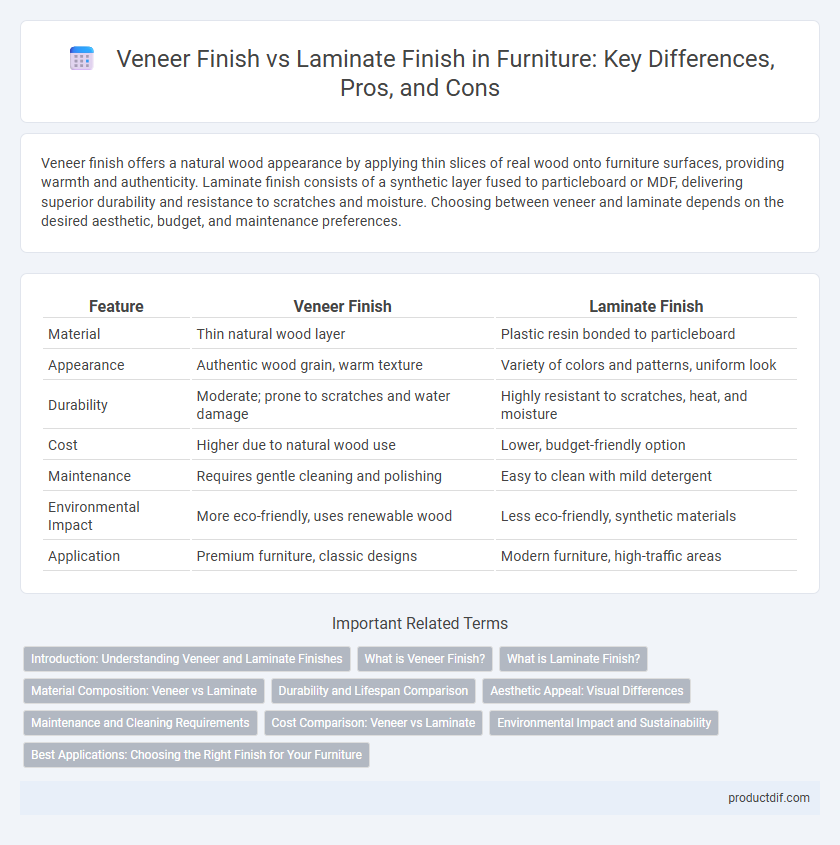 Veneer Finish vs Laminate Finish in Furniture: Key Differences, Pros, and Cons