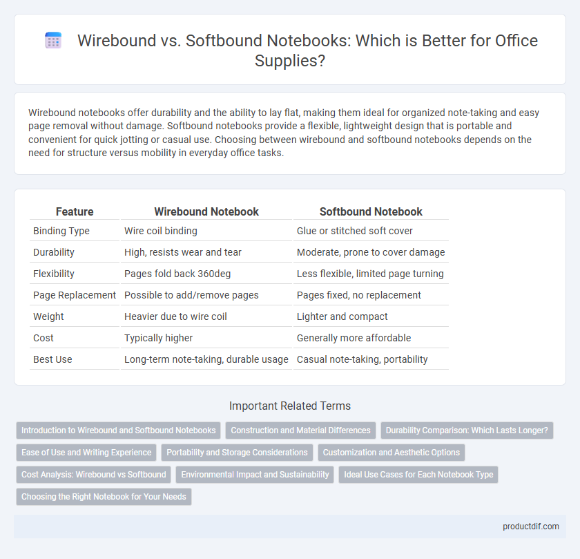 Wirebound vs. Softbound Notebooks: Which is Better for Office Supplies?