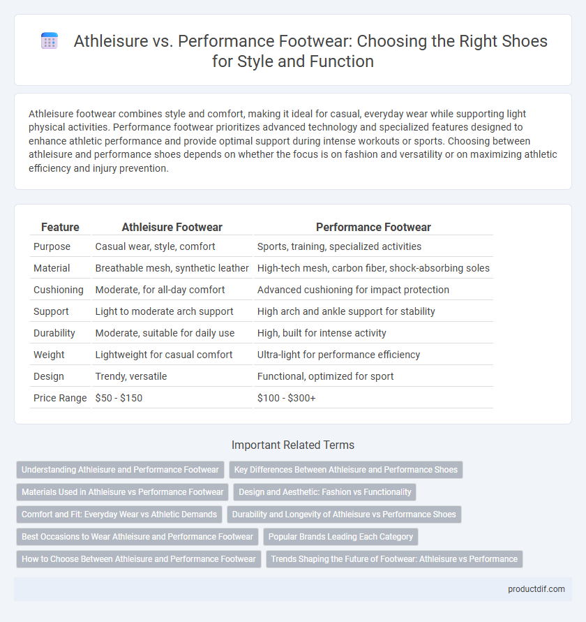 Athleisure vs. Performance Footwear: Choosing the Right Shoes for Style and Function