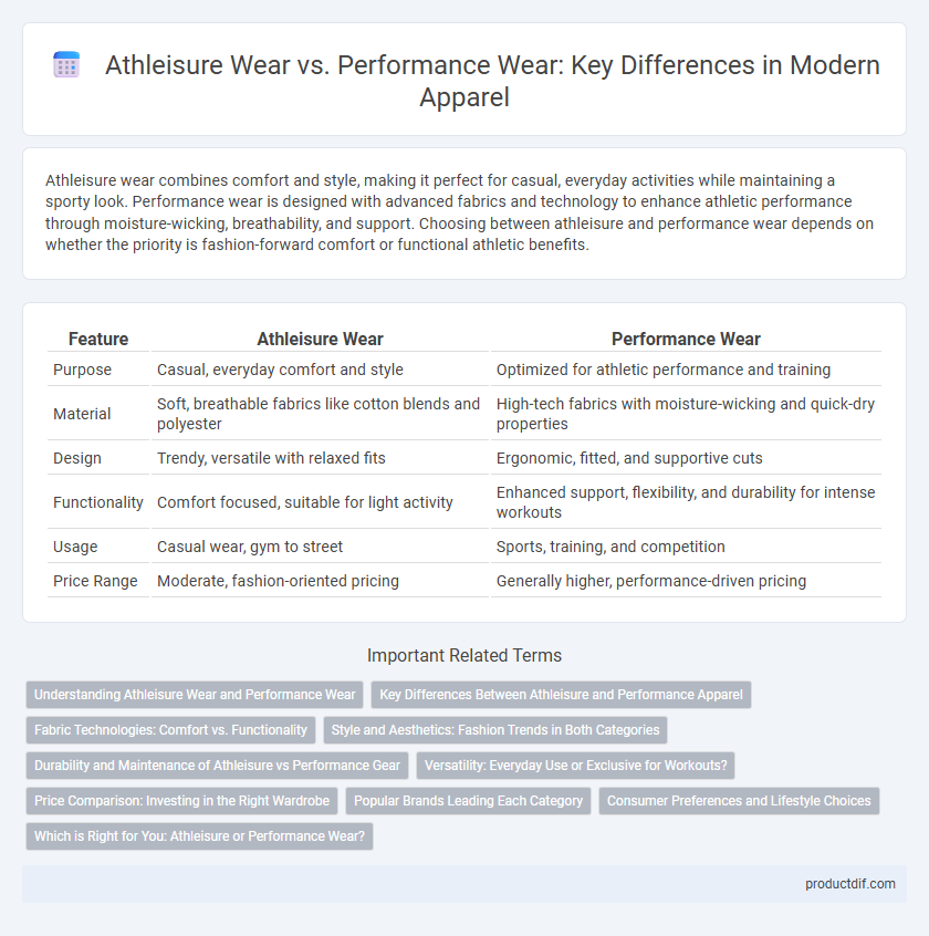 Athleisure Wear vs. Performance Wear: Key Differences in Modern Apparel