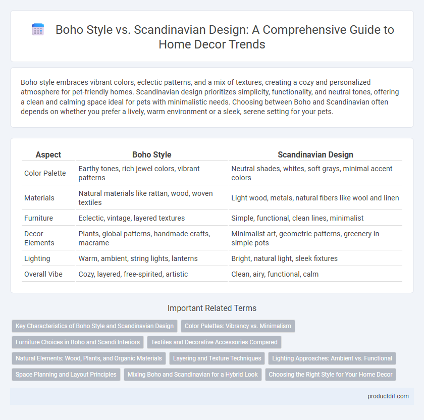 Boho Style vs. Scandinavian Design: A Comprehensive Guide to Home Decor Trends
