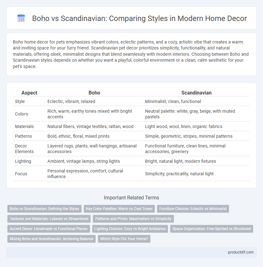 Boho vs Scandinavian: Comparing Styles in Modern Home Decor