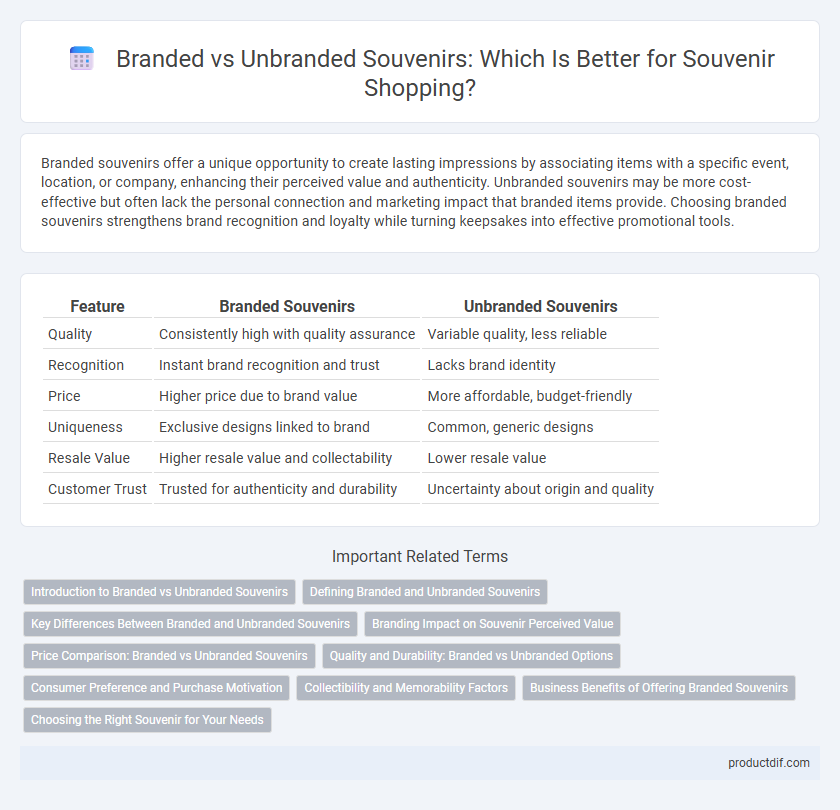 Branded vs Unbranded Souvenirs: Which Is Better for Souvenir Shopping?