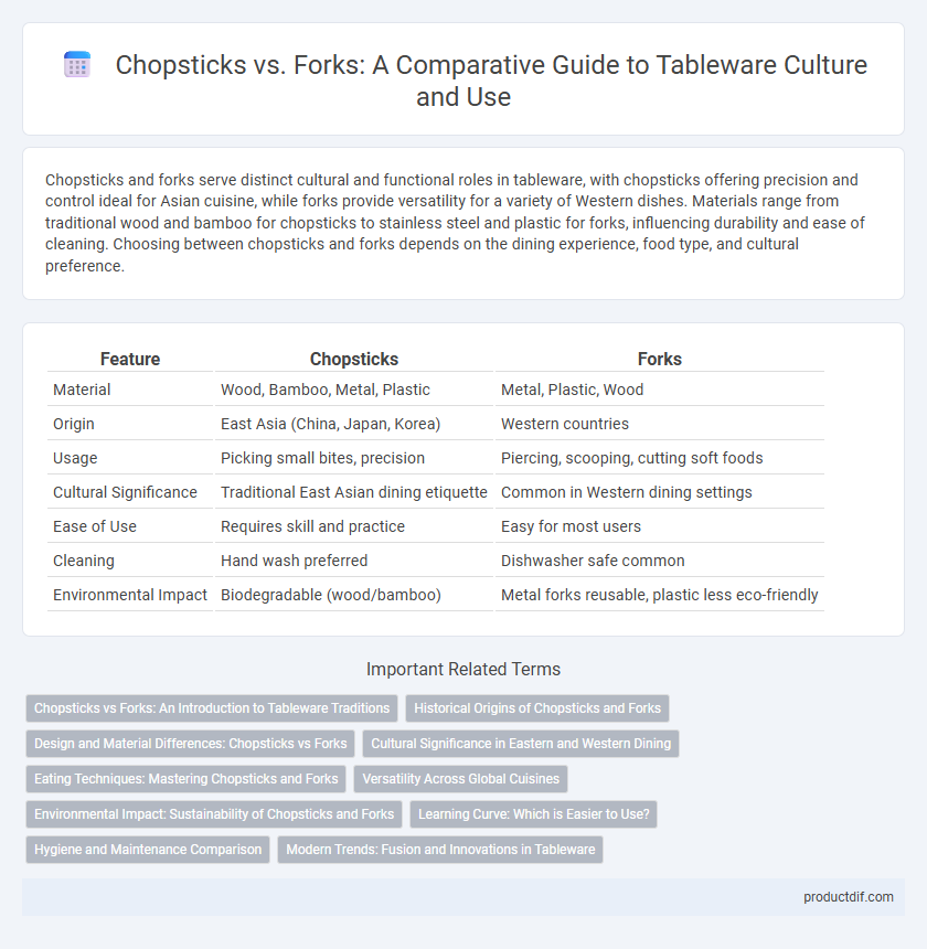 Chopsticks vs. Forks: A Comparative Guide to Tableware Culture and Use