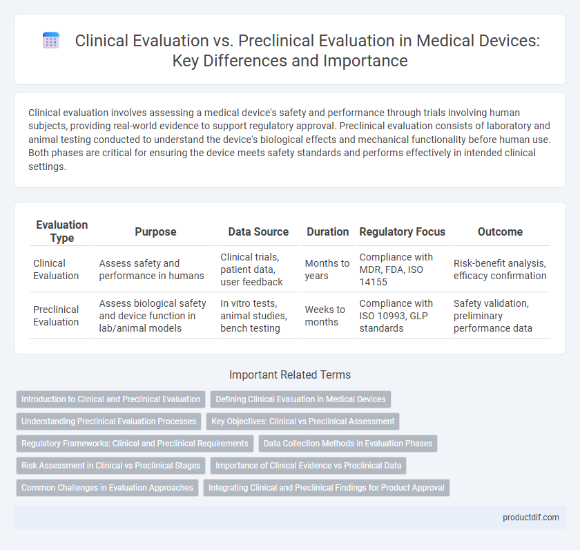 Clinical Evaluation vs. Preclinical Evaluation in Medical Devices: Key Differences and Importance