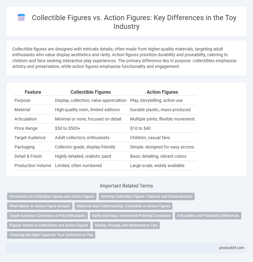 Collectible Figures vs. Action Figures: Key Differences in the Toy Industry