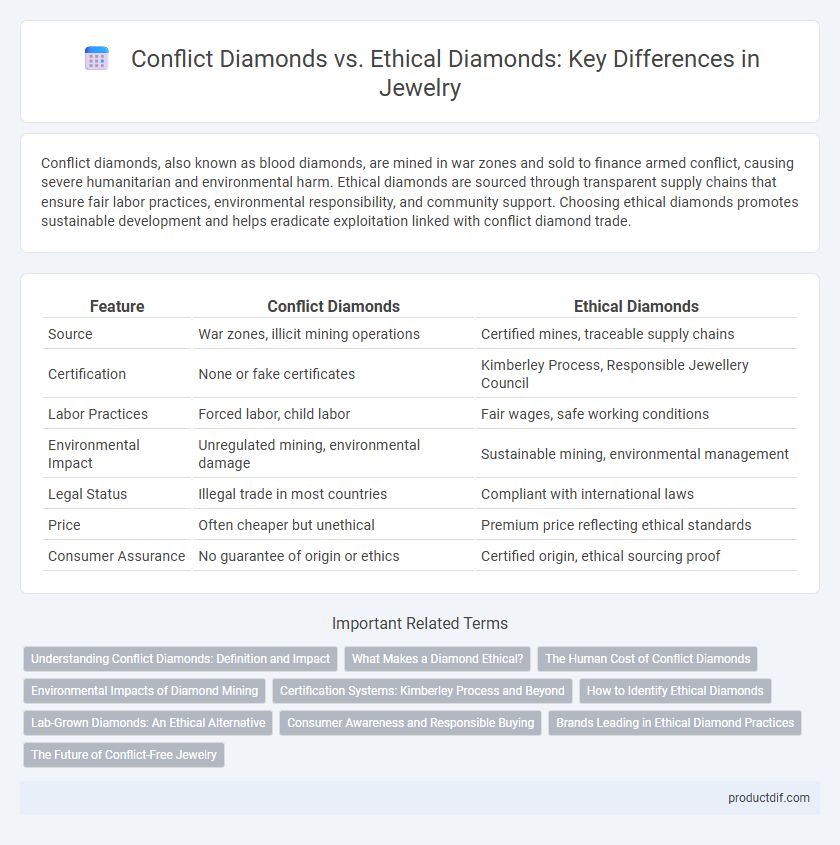 Conflict Diamonds vs. Ethical Diamonds: Key Differences in Jewelry