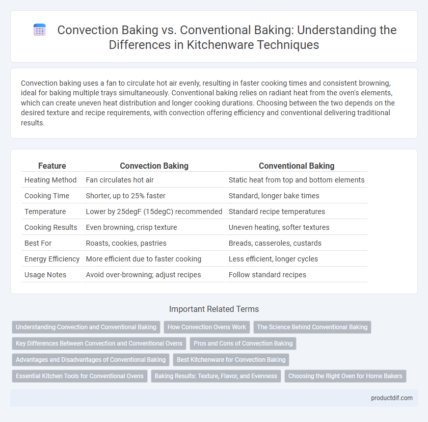 Convection Baking vs. Conventional Baking: Understanding the Differences in Kitchenware Techniques