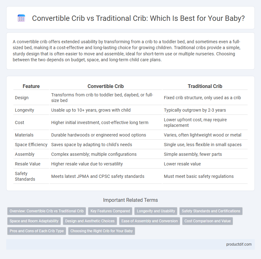 Convertible Crib vs Traditional Crib: Which Is Best for Your Baby?