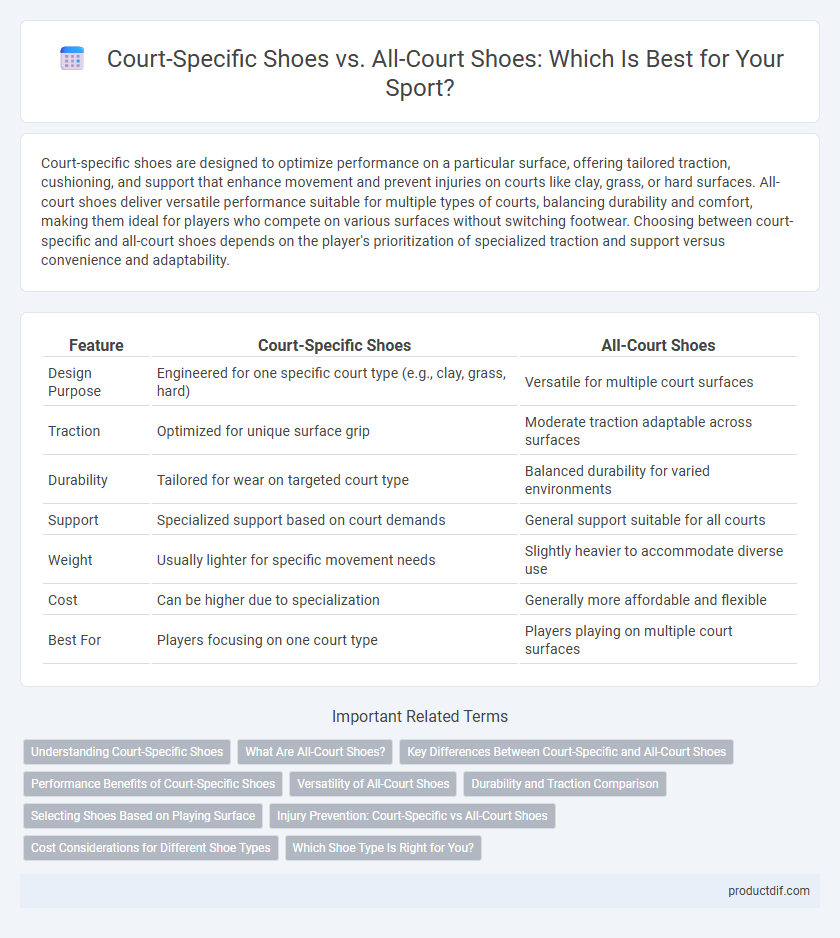 Court-Specific Shoes vs. All-Court Shoes: Which Is Best for Your Sport?