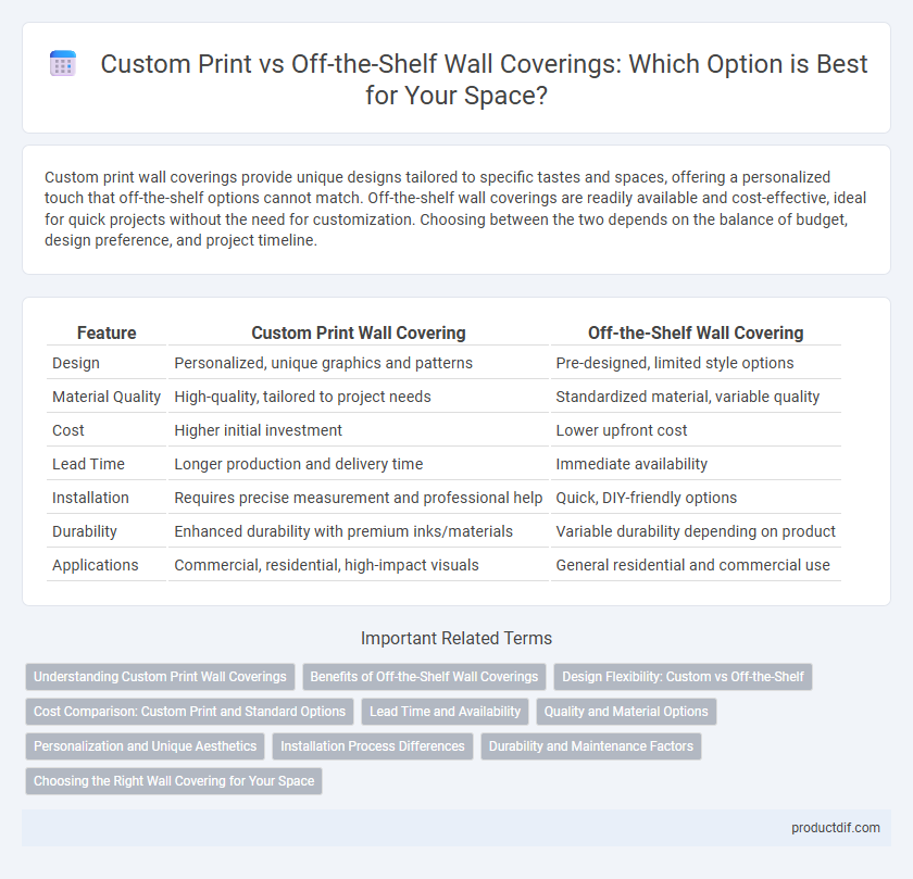 Custom Print vs Off-the-Shelf Wall Coverings: Which Option is Best for Your Space?