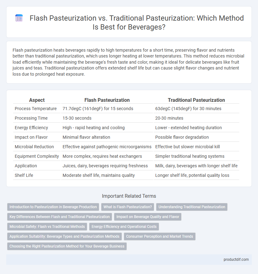 Flash Pasteurization vs. Traditional Pasteurization: Which Method Is Best for Beverages?