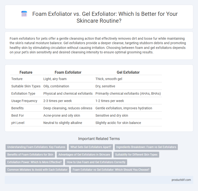 Foam Exfoliator vs. Gel Exfoliator: Which Is Better for Your Skincare Routine?
