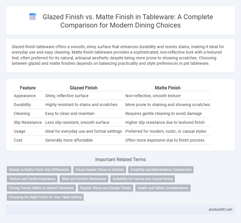 Glazed Finish vs. Matte Finish in Tableware: A Complete Comparison for Modern Dining Choices
