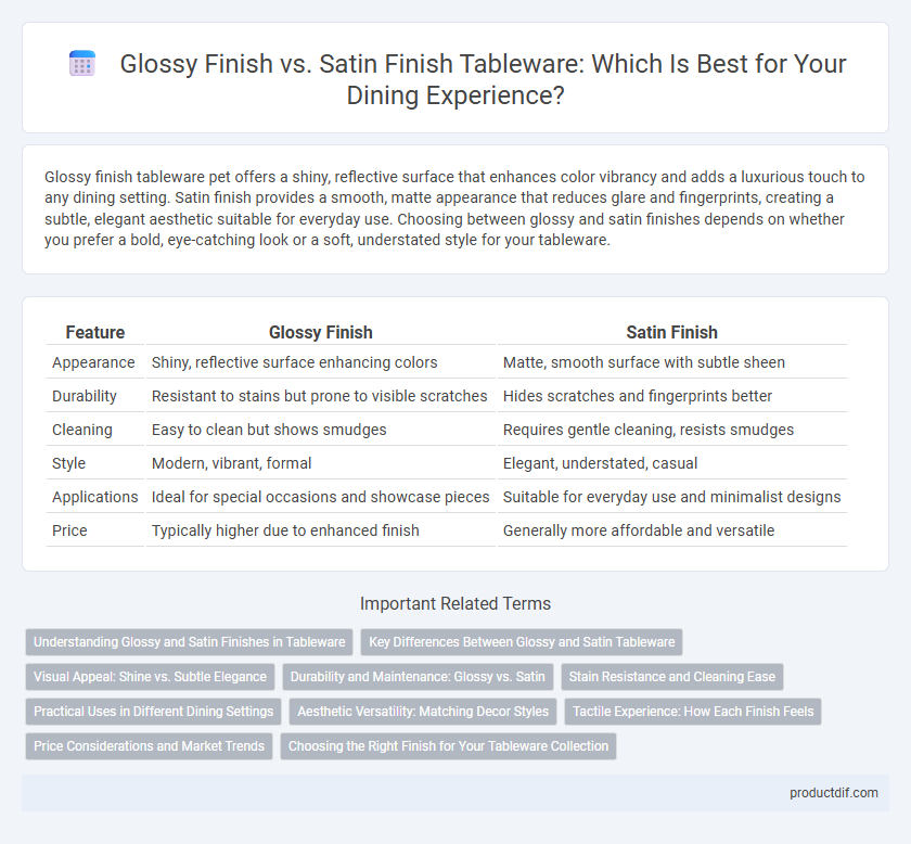 Glossy Finish vs. Satin Finish Tableware: Which Is Best for Your Dining Experience?