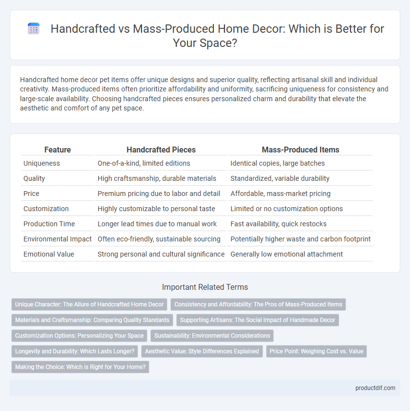Handcrafted vs Mass-Produced Home Decor: Which is Better for Your Space?