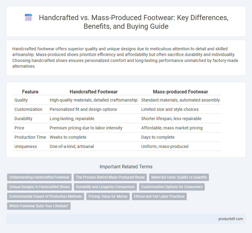 Handcrafted vs. Mass-Produced Footwear: Key Differences, Benefits, and Buying Guide