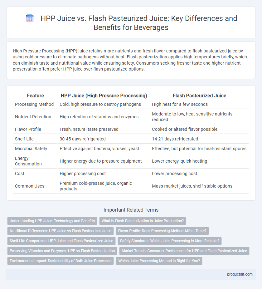 HPP Juice vs. Flash Pasteurized Juice: Key Differences and Benefits for Beverages
