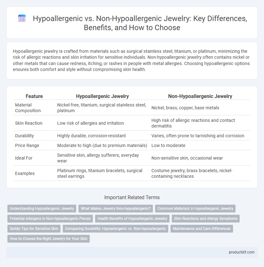 Hypoallergenic vs. Non-Hypoallergenic Jewelry: Key Differences, Benefits, and How to Choose