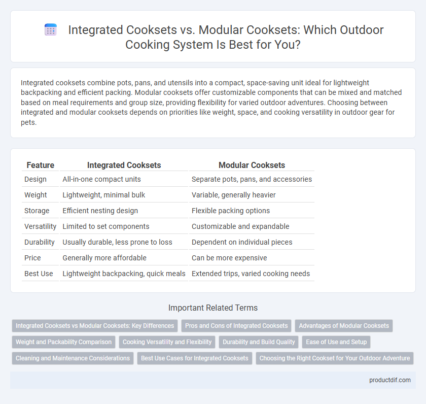 Integrated Cooksets vs. Modular Cooksets: Which Outdoor Cooking System Is Best for You?