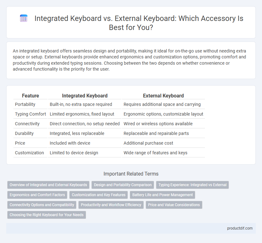 Integrated Keyboard vs. External Keyboard: Which Accessory Is Best for You?