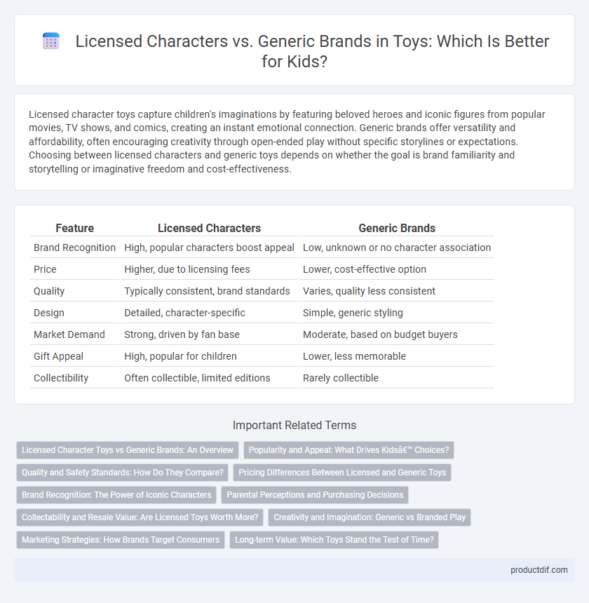 Licensed Characters vs. Generic Brands in Toys: Which Is Better for Kids?