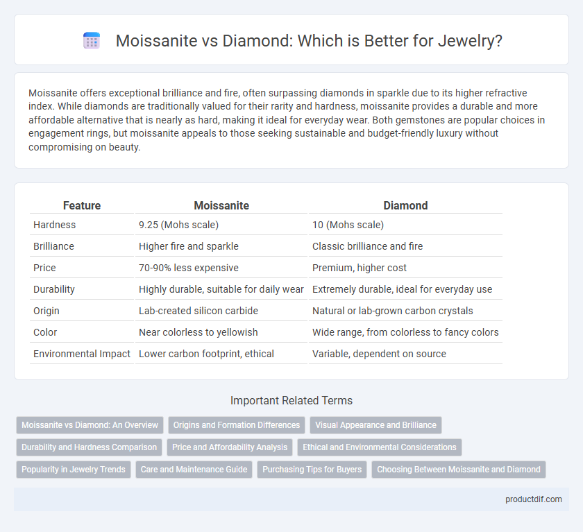 Moissanite vs Diamond: Which is Better for Jewelry?