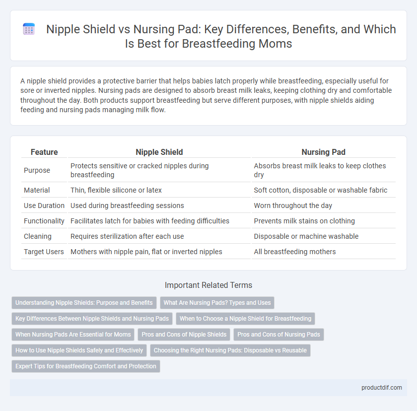 Nipple Shield vs Nursing Pad: Key Differences, Benefits, and Which Is Best for Breastfeeding Moms