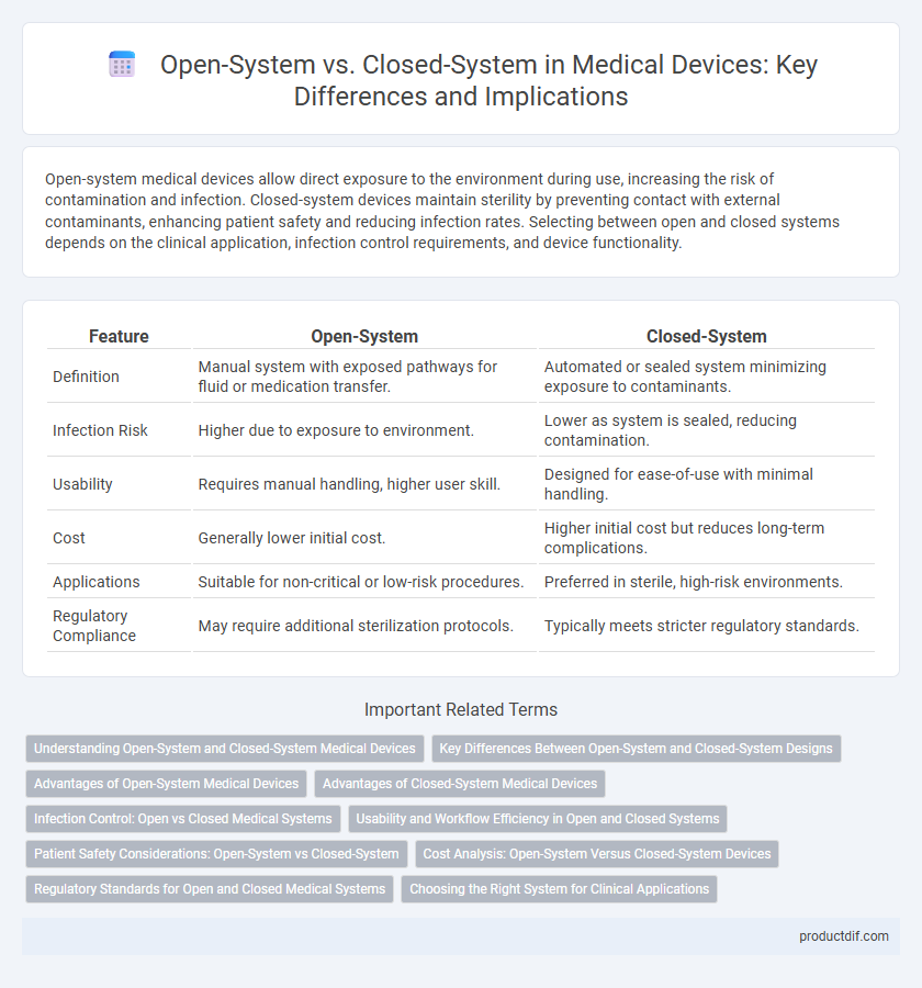 Open-System vs. Closed-System in Medical Devices: Key Differences and Implications